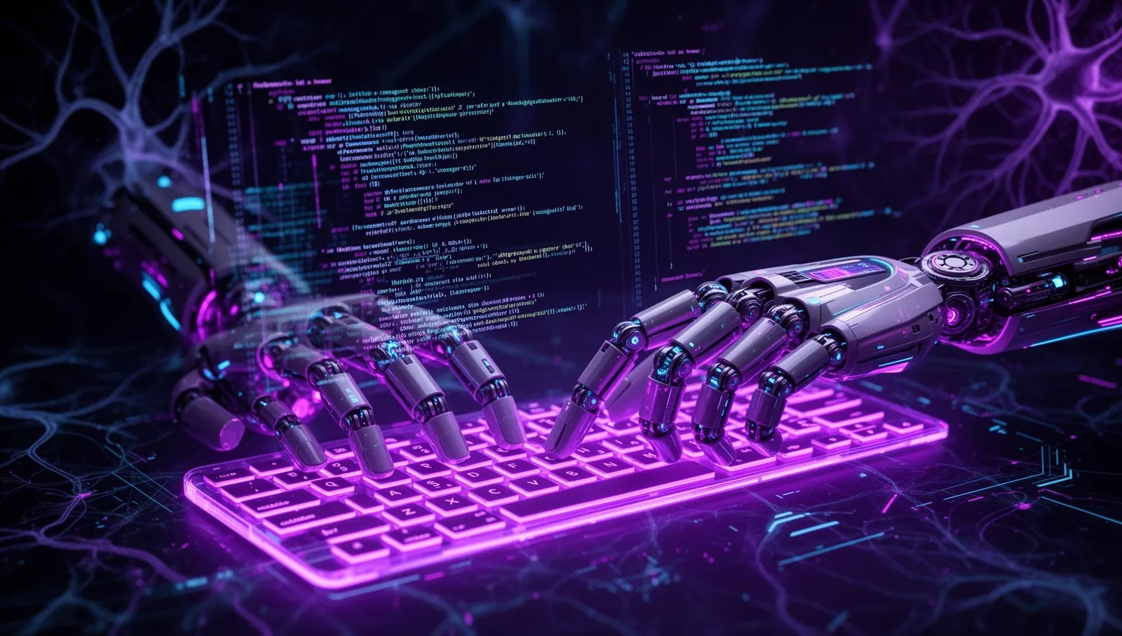 Futuristic AI code editor