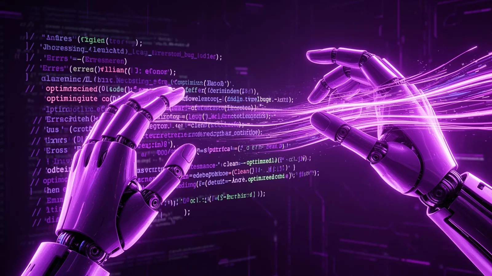 AI fixing and optimizing code